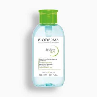 Bioderma Sebium H2O Cleansing Micellar Water Solution for Oily Skin 500ml