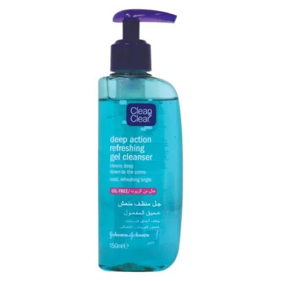 Clean & Clear Deep Action Refreshing Gel Cleanser 150ml