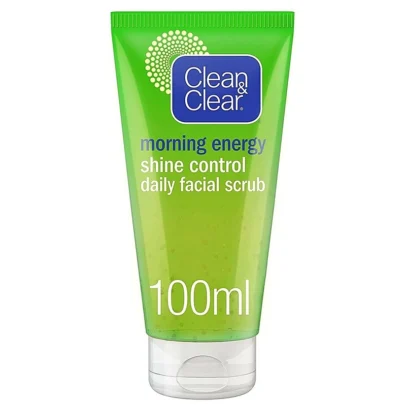 Clean & Clear Morning Energy Shine Control Daily Facial Scrub 100ml