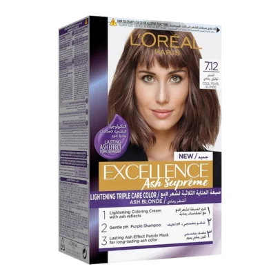 L'oreal Paris Excellence Ash Supreme 7.12 Cool Pearl Blonde