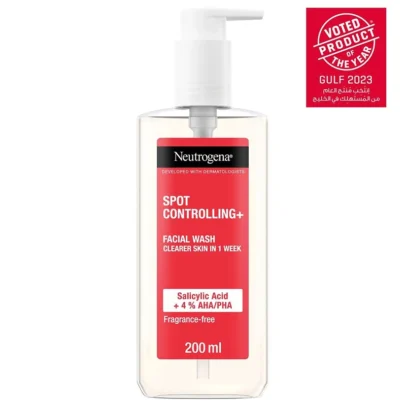 Neutrogena Spot Controlling Facial Wash Cleanser